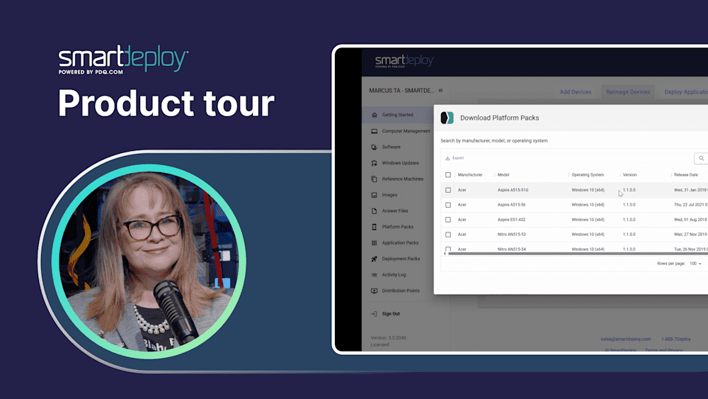 SmartDeploy Thumbnail play