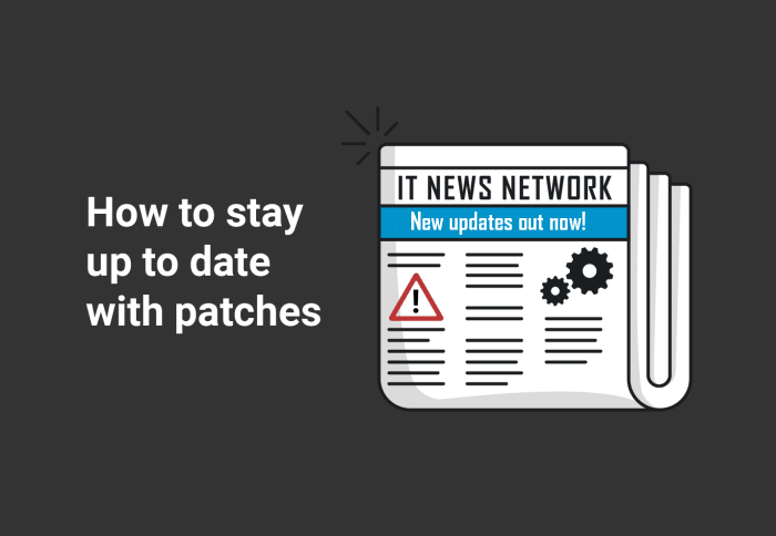 How to stay up to date with patches