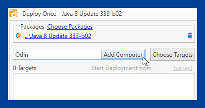 Managing Java Settings Image 5