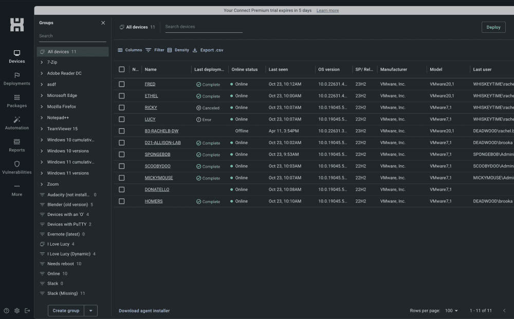 Connect UI full