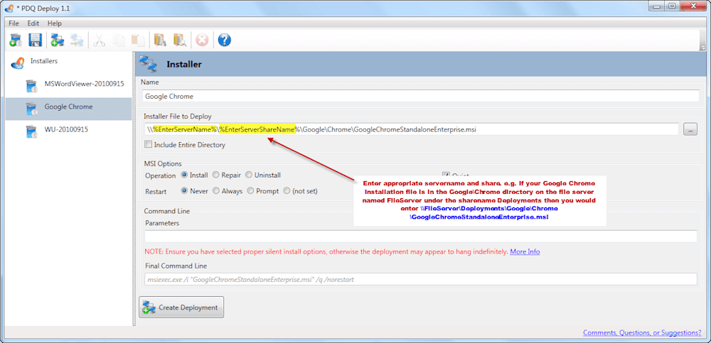 Install google chrome