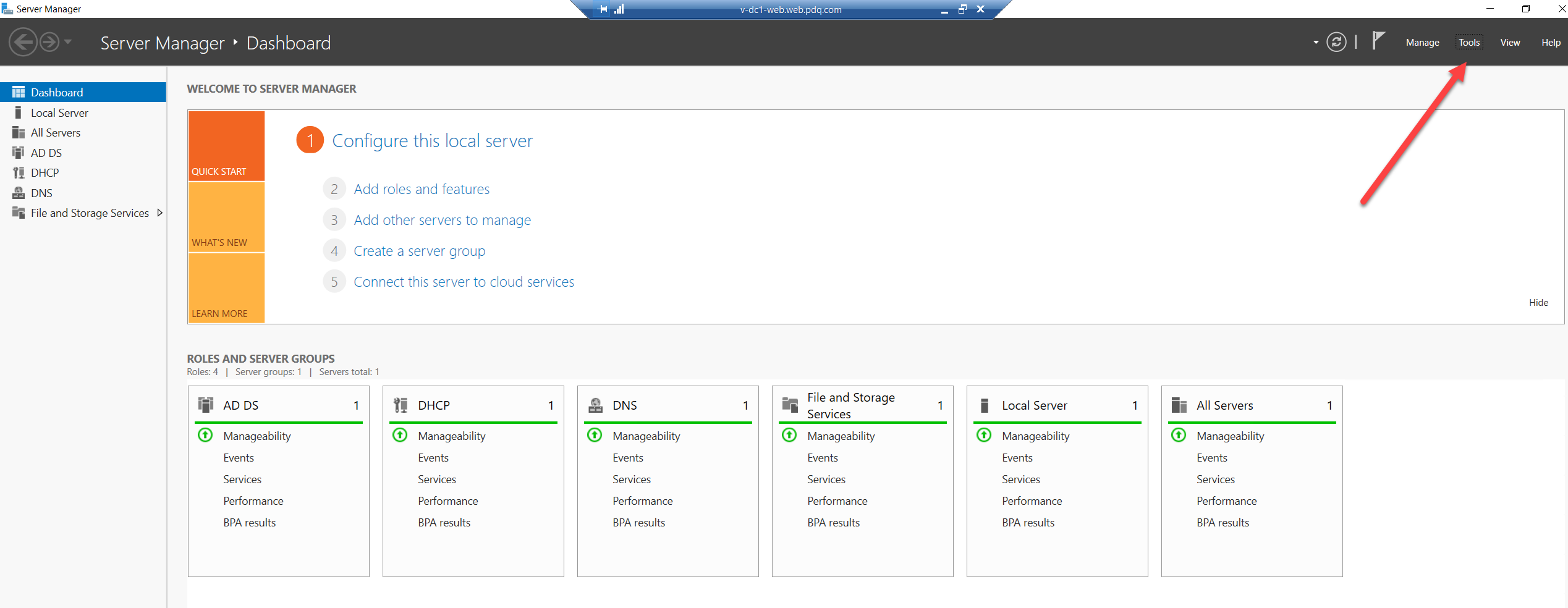 Change DHCP lease time step 1