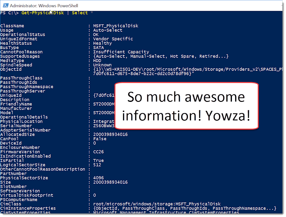 Windows PowerShell script