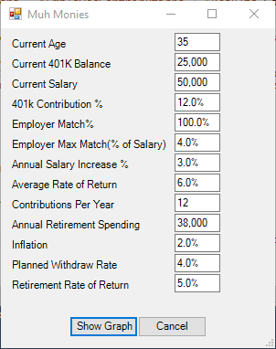 retirement calculator