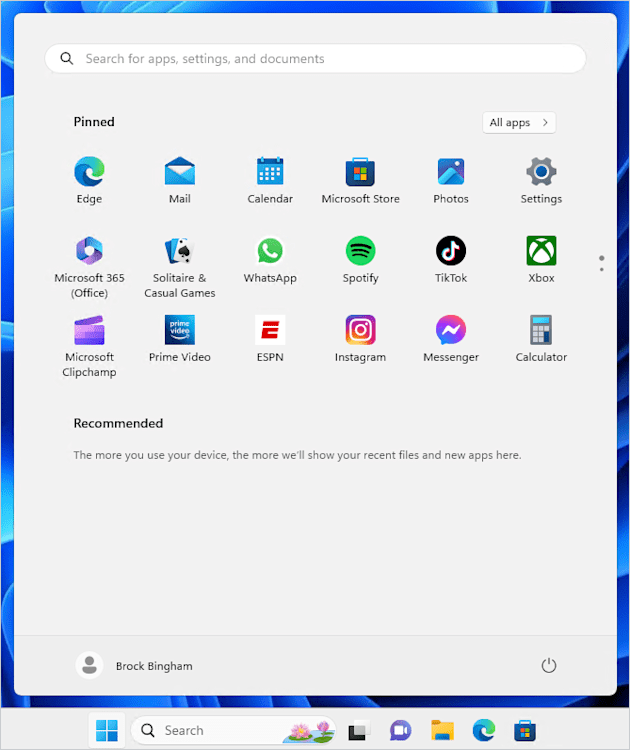 Windows 11 bloatware.