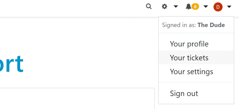 helping the accidental sysadmin view current support tickets