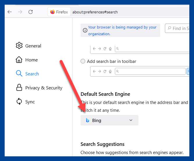 Firefox search engine image 16