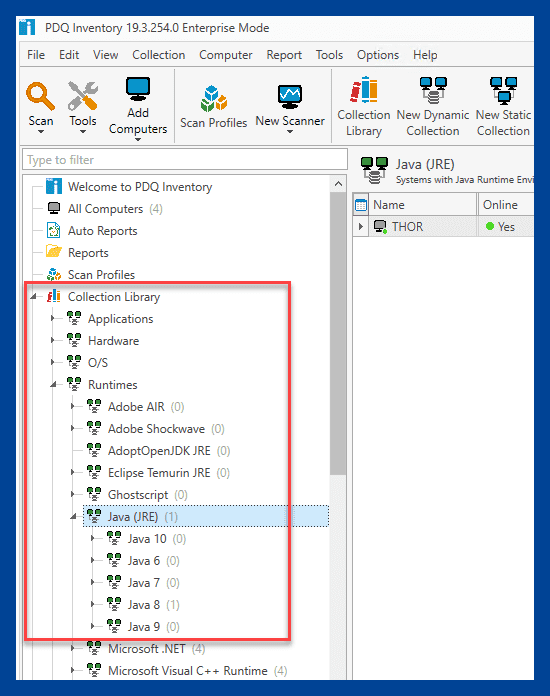 Managing Java Settings Image 1