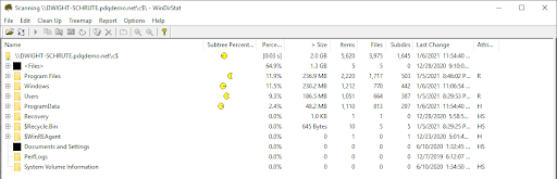 computer it is scanning