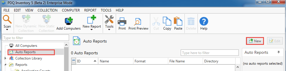 Inv-CreateAutoReport