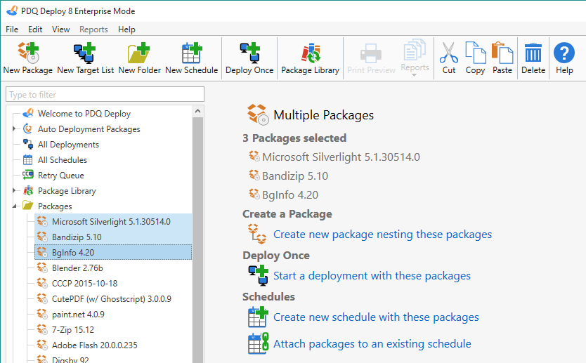 Multiple-Packages