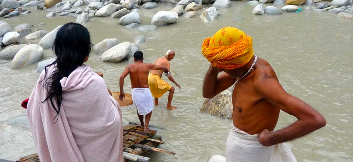 Pellegrinaggio alle sorgenti del Gange