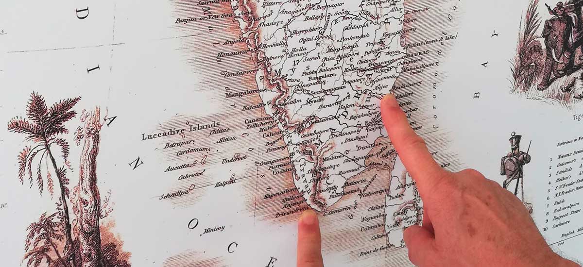 Cartina India