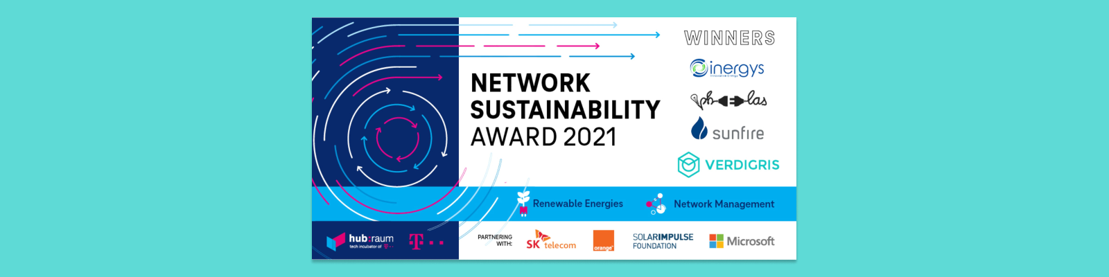 Verdigris Wins Network Sustainability Award