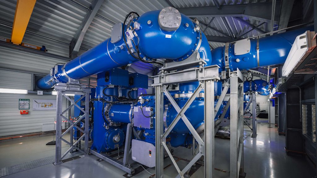 110-kV-Schaltanlage des Umspannwerks in Burladingen