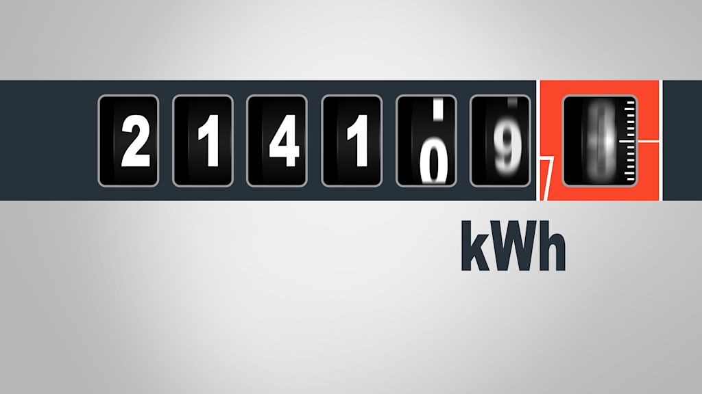 Stromzählerstand: 214109 kWh