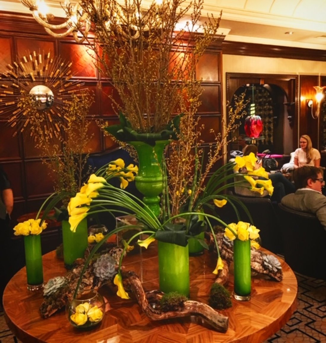 easter-flower-display-hotel
