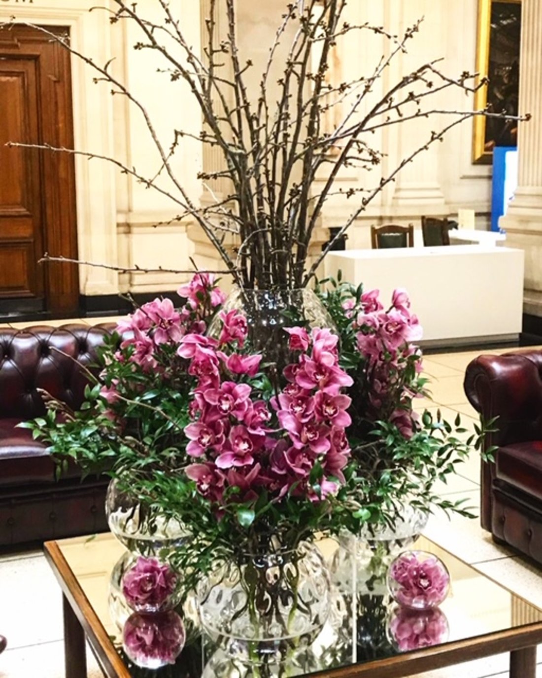 spring-pink-lobby-flowers