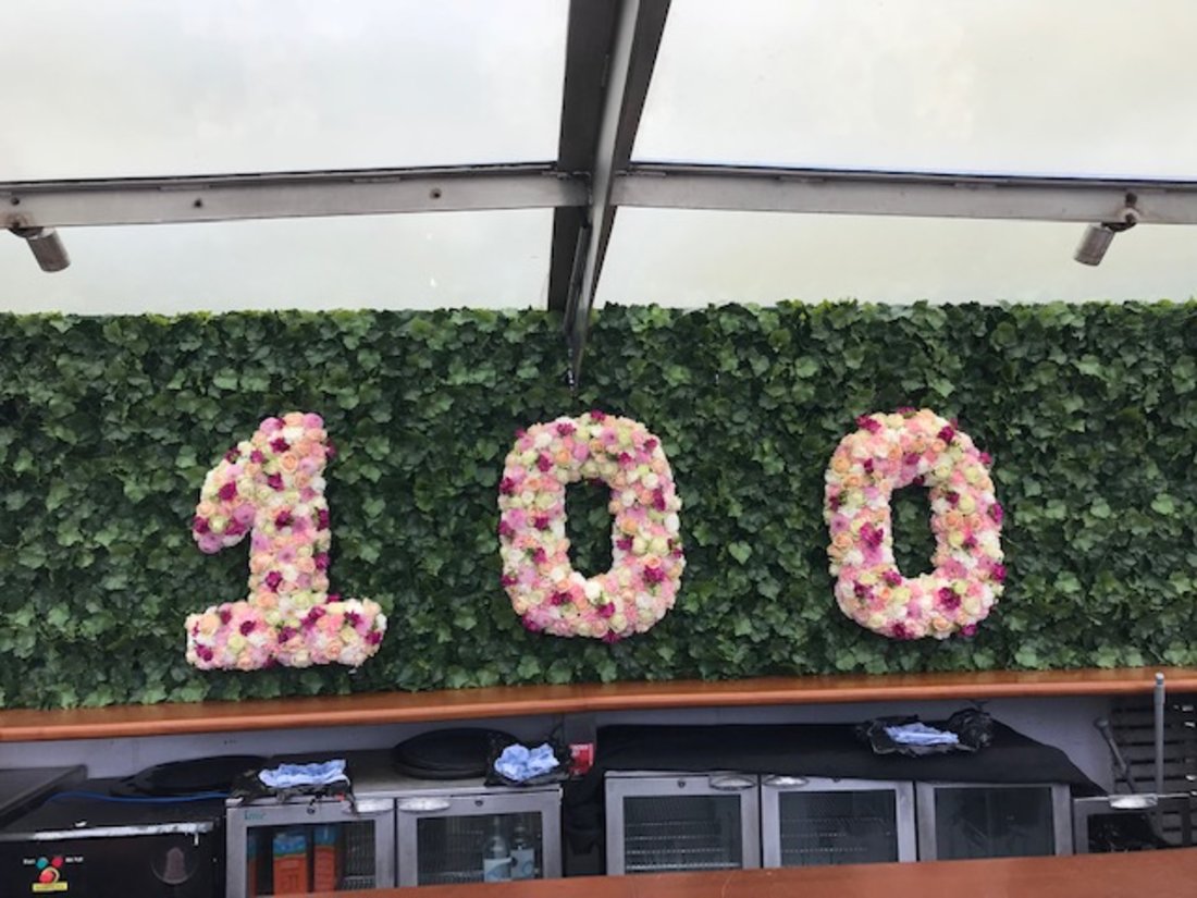 100th-celebration-bespoke-flowers