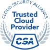 CSA Trusted Cloud Provider badge