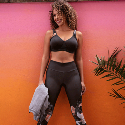 Core underwire support bra and Kinetic legging