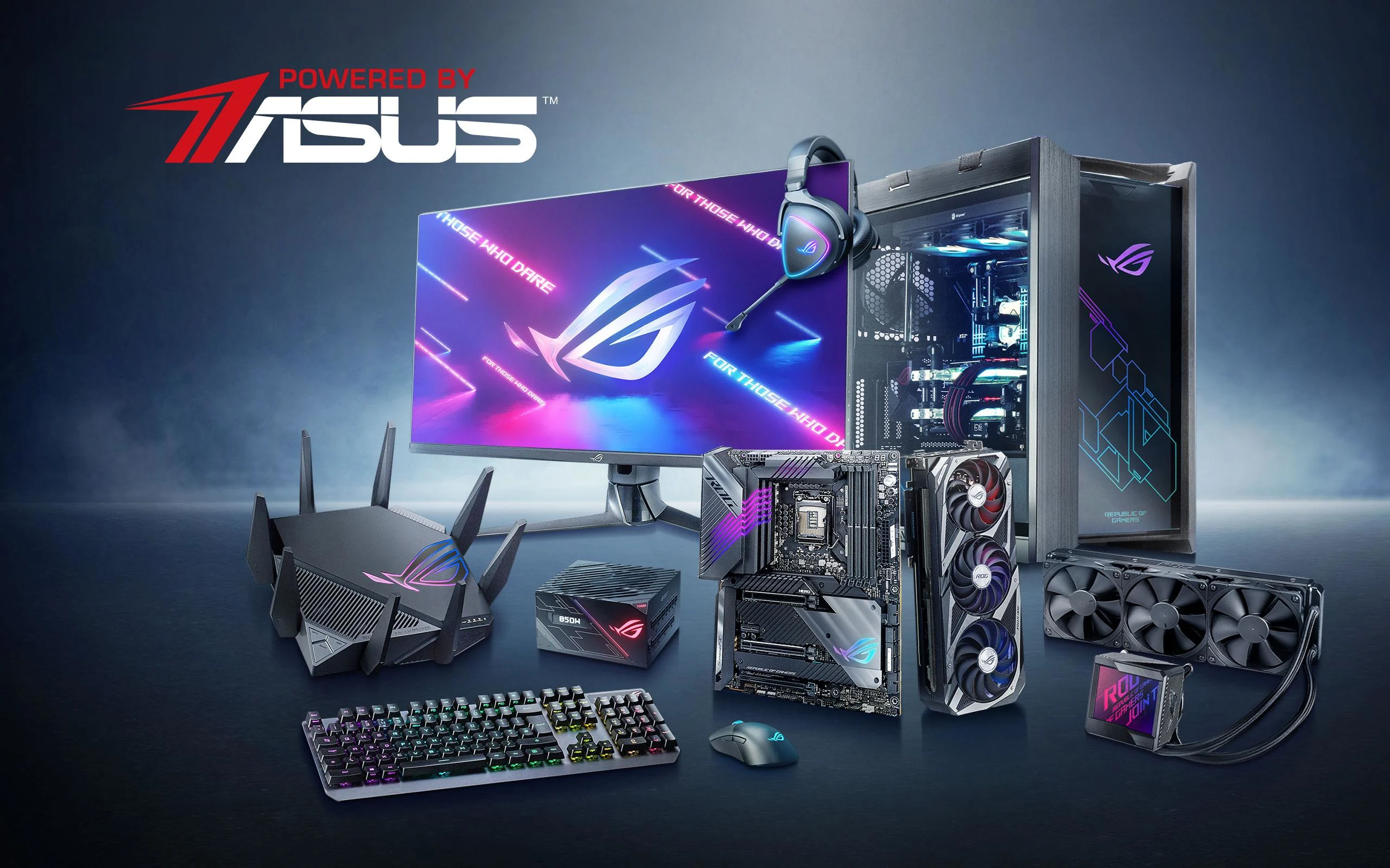 Ontdek de kracht van Asus ROG: van gaming PC’s en monitoren tot moederborden, videokaarten, routers en accessoires. Hoogwaardige Asus producten voor gamers en professionals.