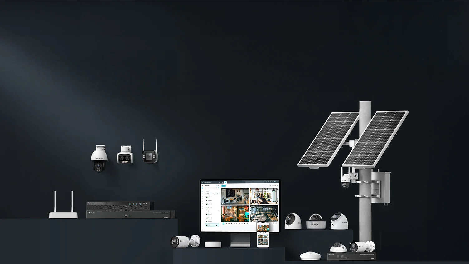 Ontdek de professionele beveiligingsoplossingen van VIGI by TP-Link. Van slimme camera’s tot complete bewakingssystemen – betrouwbaar, efficiënt en eenvoudig te beheren.