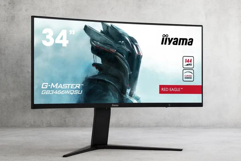 Ontdek de Iiyama G-Master GB3466WQSU Red Eagle: een 34” curved gaming monitor met 144Hz verversingssnelheid, 1500R kromming en indrukwekkende beeldkwaliteit voor een meeslepende game-ervaring.