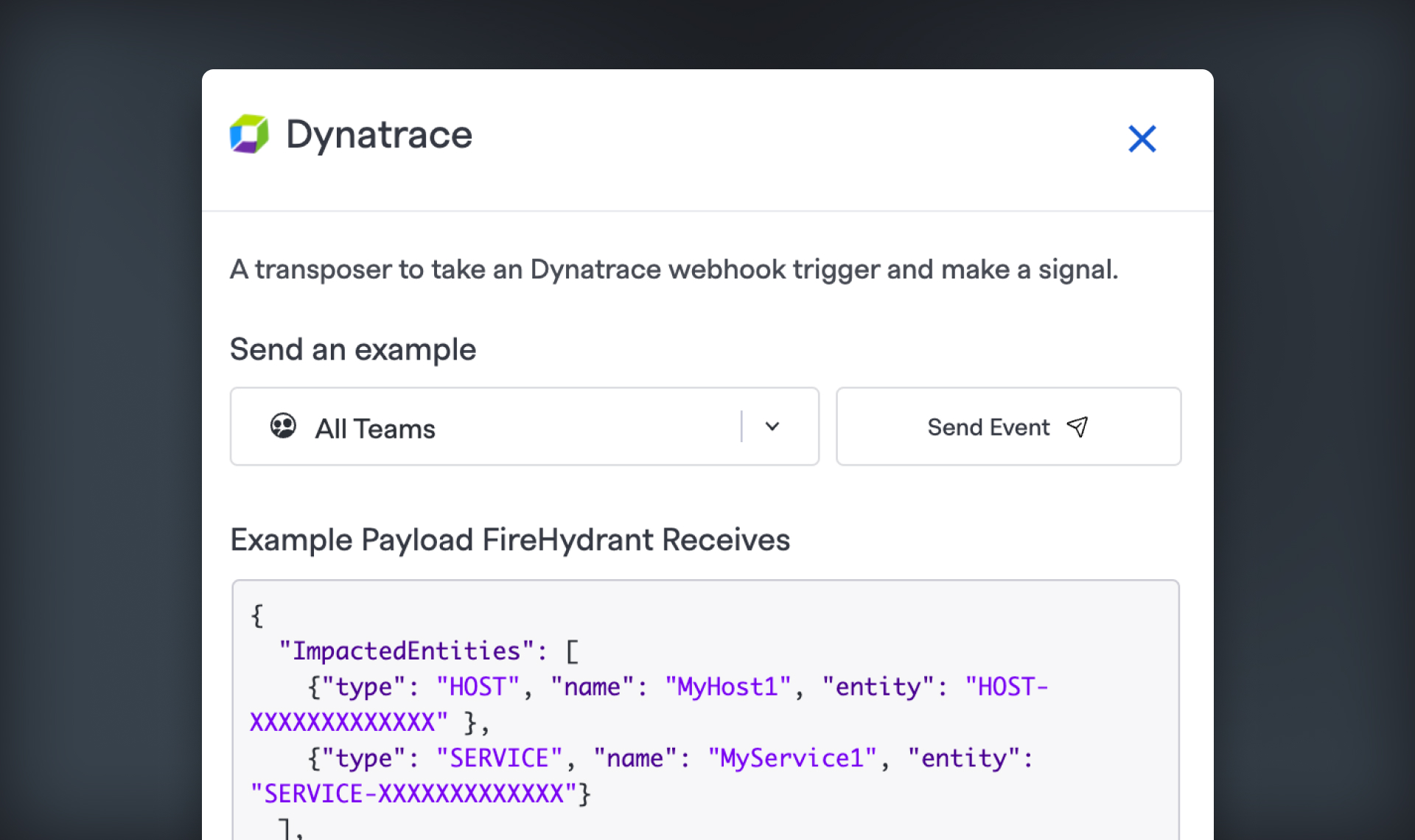 Dynatrace Event Source