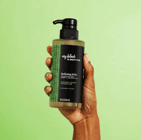 Video with different My Black is Beautiful images containing products