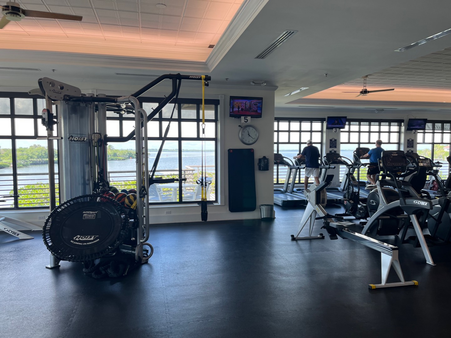 The Moorings Club fitness center