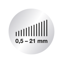 13 precisielengte-instellingen