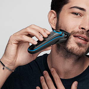 Korte tot middellange baard en haar trimmen