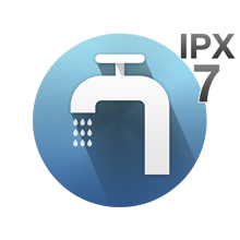 100% waterproof – IPX7 certified
