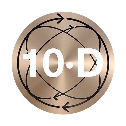 10D Flex head