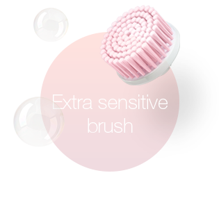 Extra sensitive brush