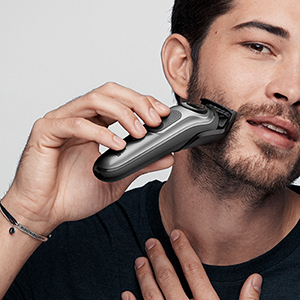 Korte tot middellange baard en haar trimmen