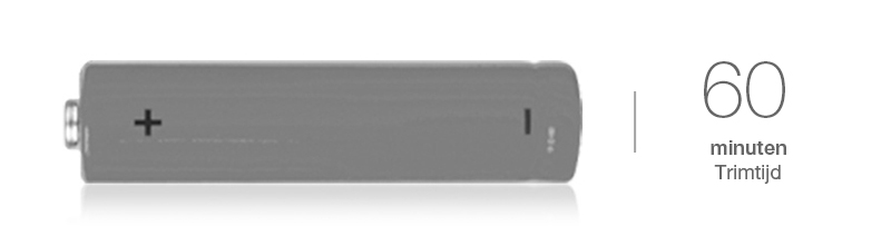 Braun Ear&Nose trimmer EN10 works with a regular battery.