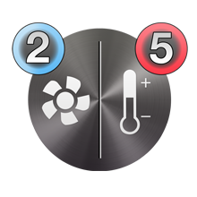 10 temperature/airflow settings