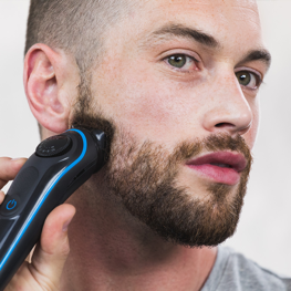 Trim je baard tot 10 mm