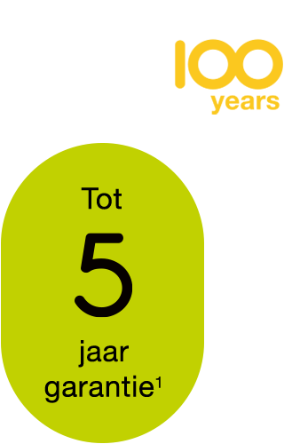 Een goed ontwerp is gebouwd om lang mee te gaan.