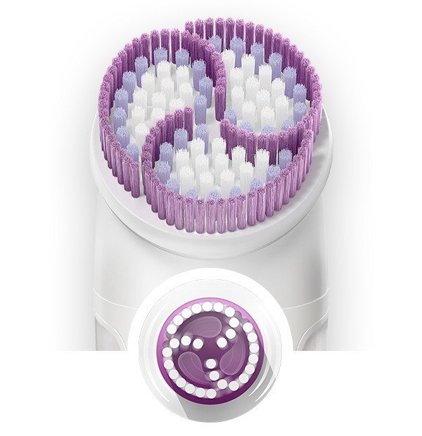 Braun gentle exfoliation brush