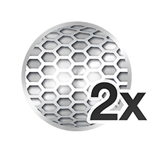 2x Opti-Foil™