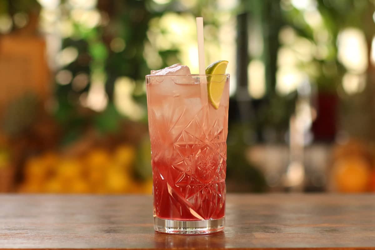 Image of an El Diablo cocktail