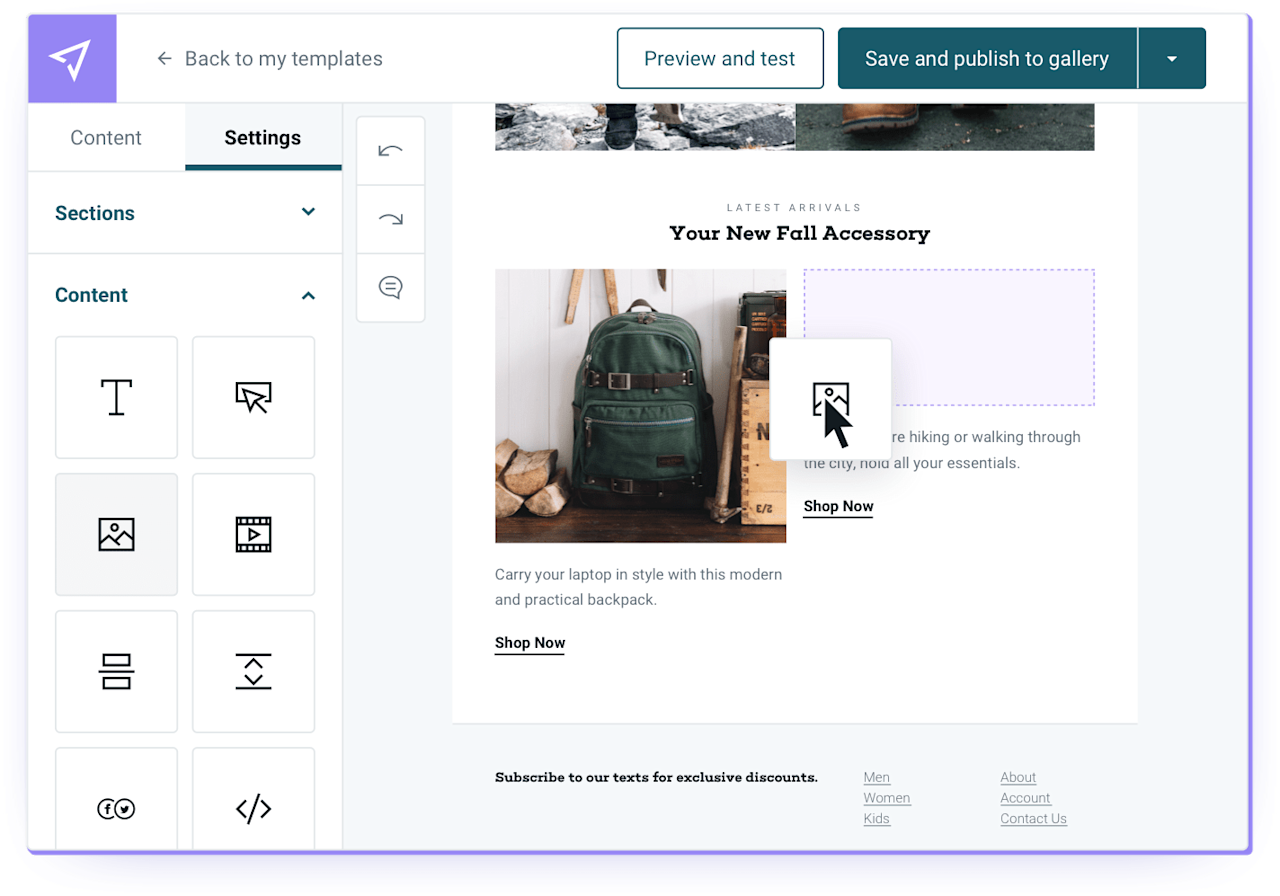 Ein durchdachter, intuitiver E-Mail-Editor