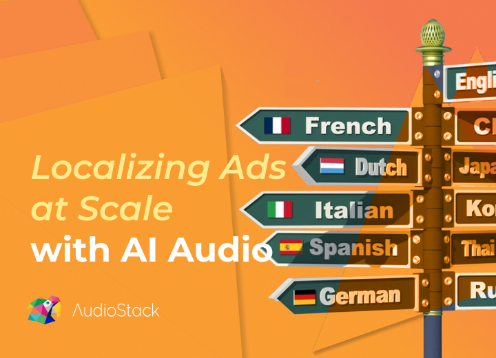 Thousands of audio assets. Localized. In a single campaign. Think the concept won't even leave the boardroom? With AI audio, it's addressable everywhere.