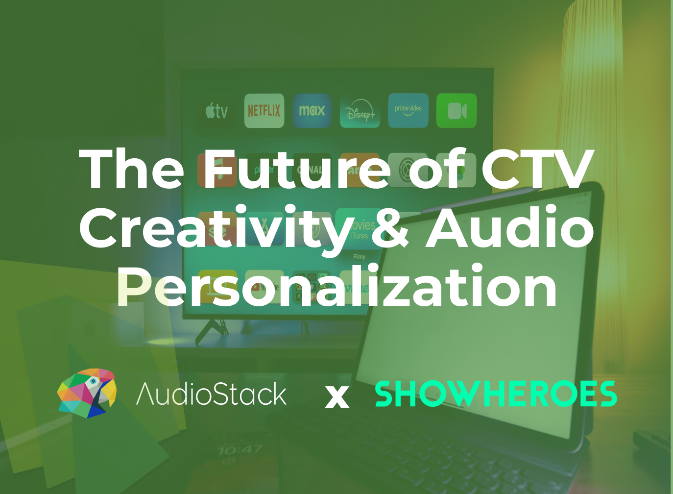 When audiences watch CTV, they’re more aware and engaged than with any other medium. But to truly cut above the noise, we need to take advantage of it as a premium, sound-on environment. That’s where AI Audio comes in. AudioStack and ShowHeroes team up to explain.