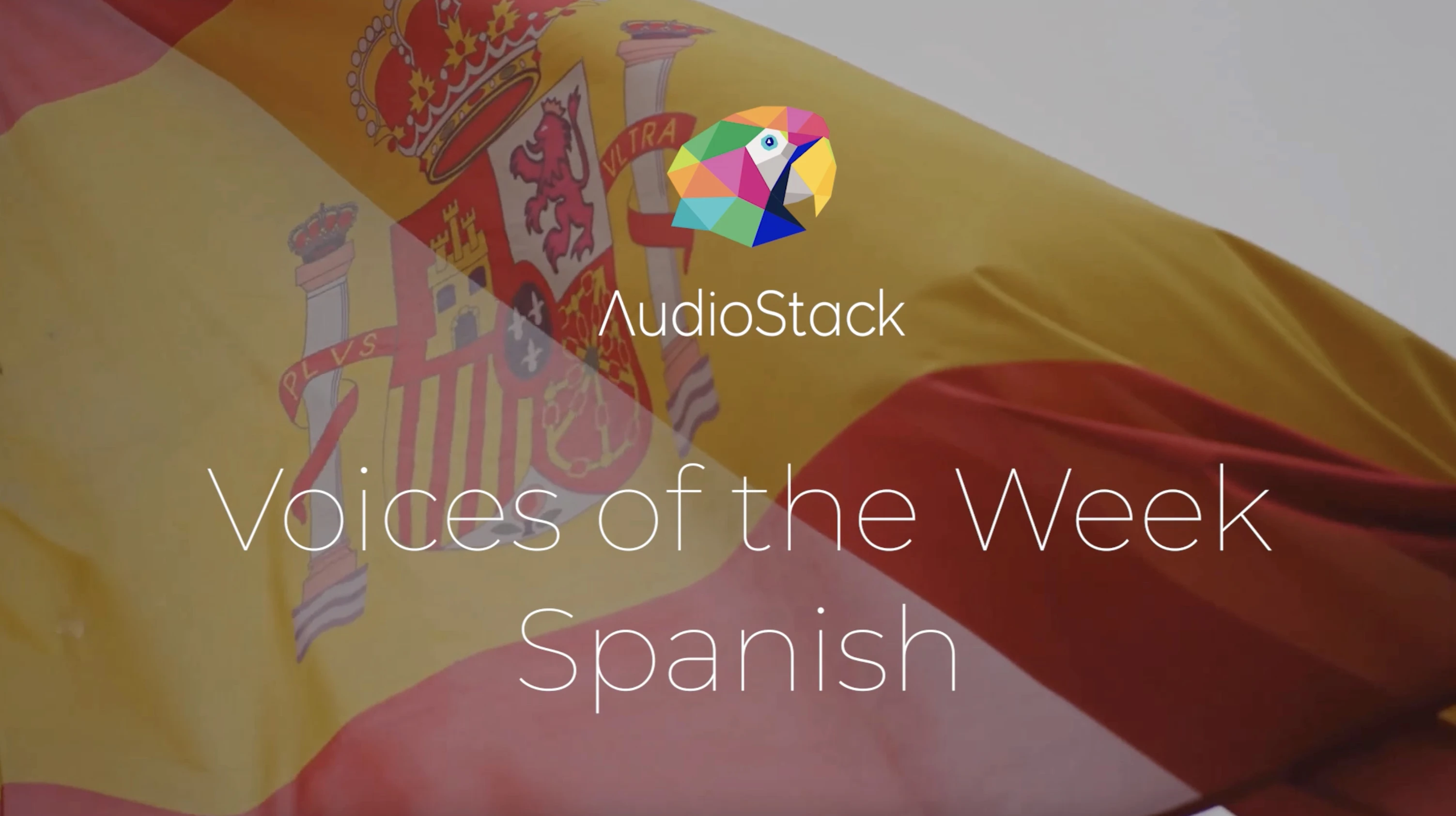 'AI Voice of the Week' is AudioStack's weekly highlight of our favorite TTS voices