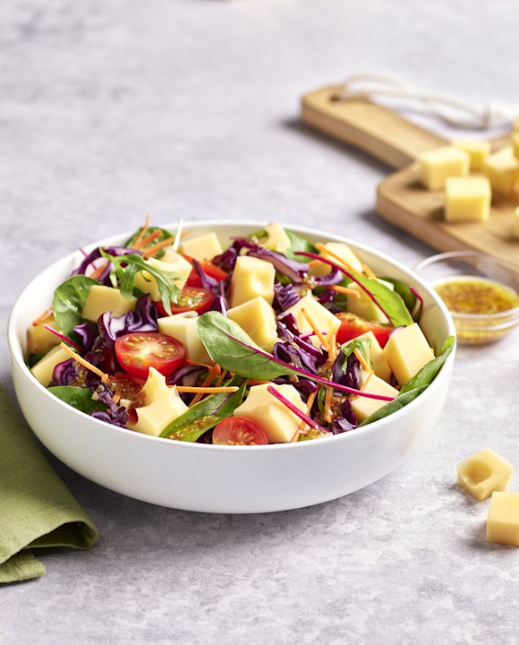 salade gourmande aux jeunes pousses resultat