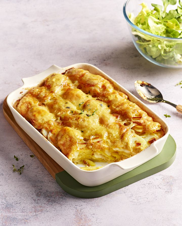 gratin de pommes de terre resultat